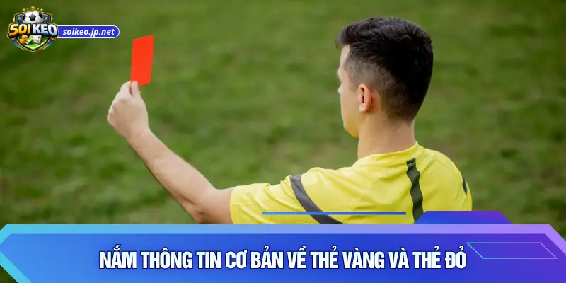 Nắm thông tin cơ bản về thẻ vàng và thẻ đỏ